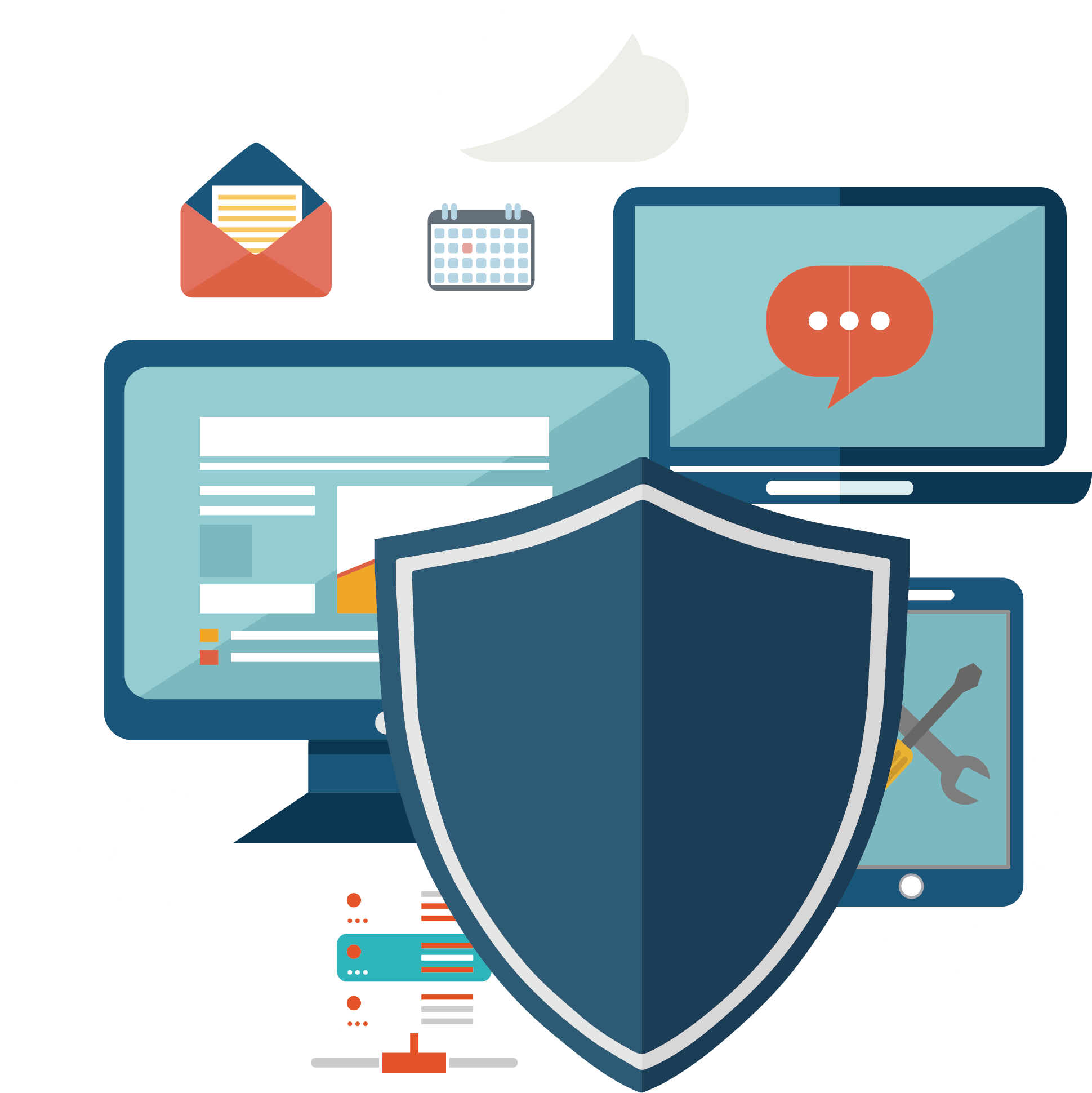 Cyber-Web-Security-PNG-Background